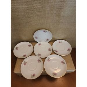 SIX Bavaria Schumann Germany plates 5"